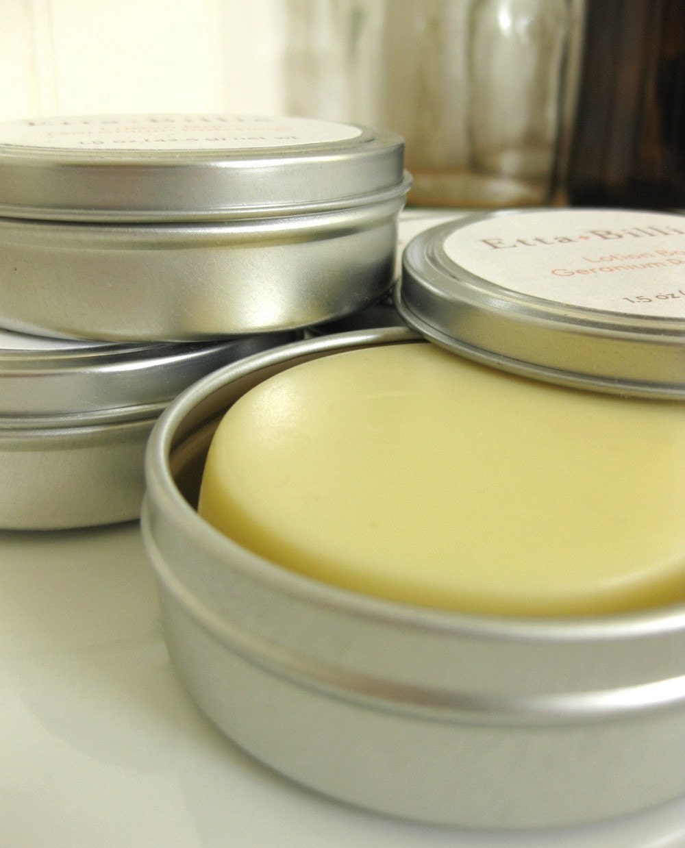 Lavender Lotion Bar Certified Organic Ingredients