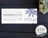 Rock N Roll Inspired Wedding Invitation (((ETSY EXCLUSIVE)))