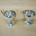 Redlich Pedestal Sterling Creamer and Sugar 2477 -  Vintage