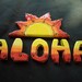 ALOHA w-Super HOT Half SUN - Ceramic Mosaic Tile