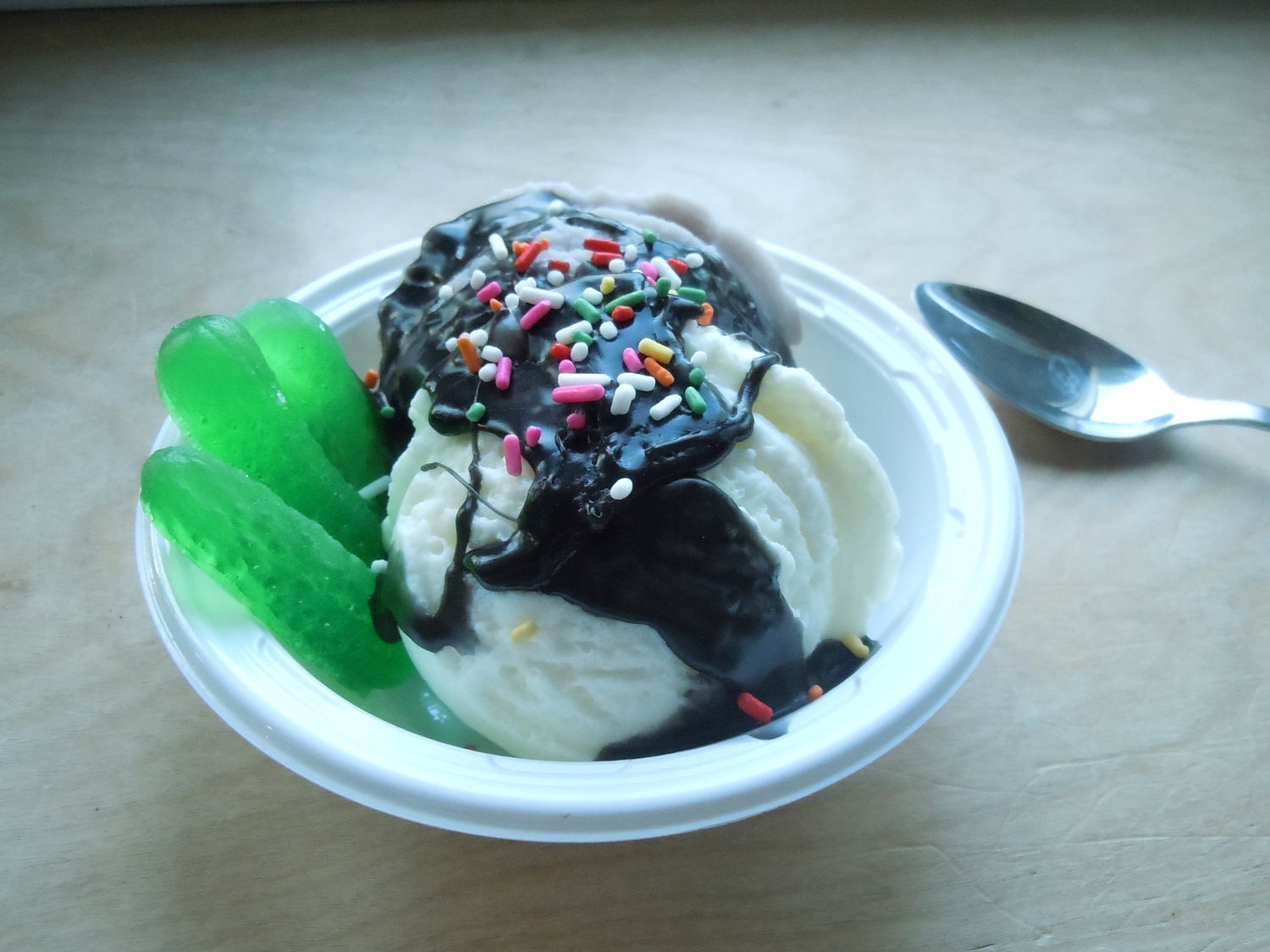pickles and Ice Cream Sundae Soap - mom to be cravings