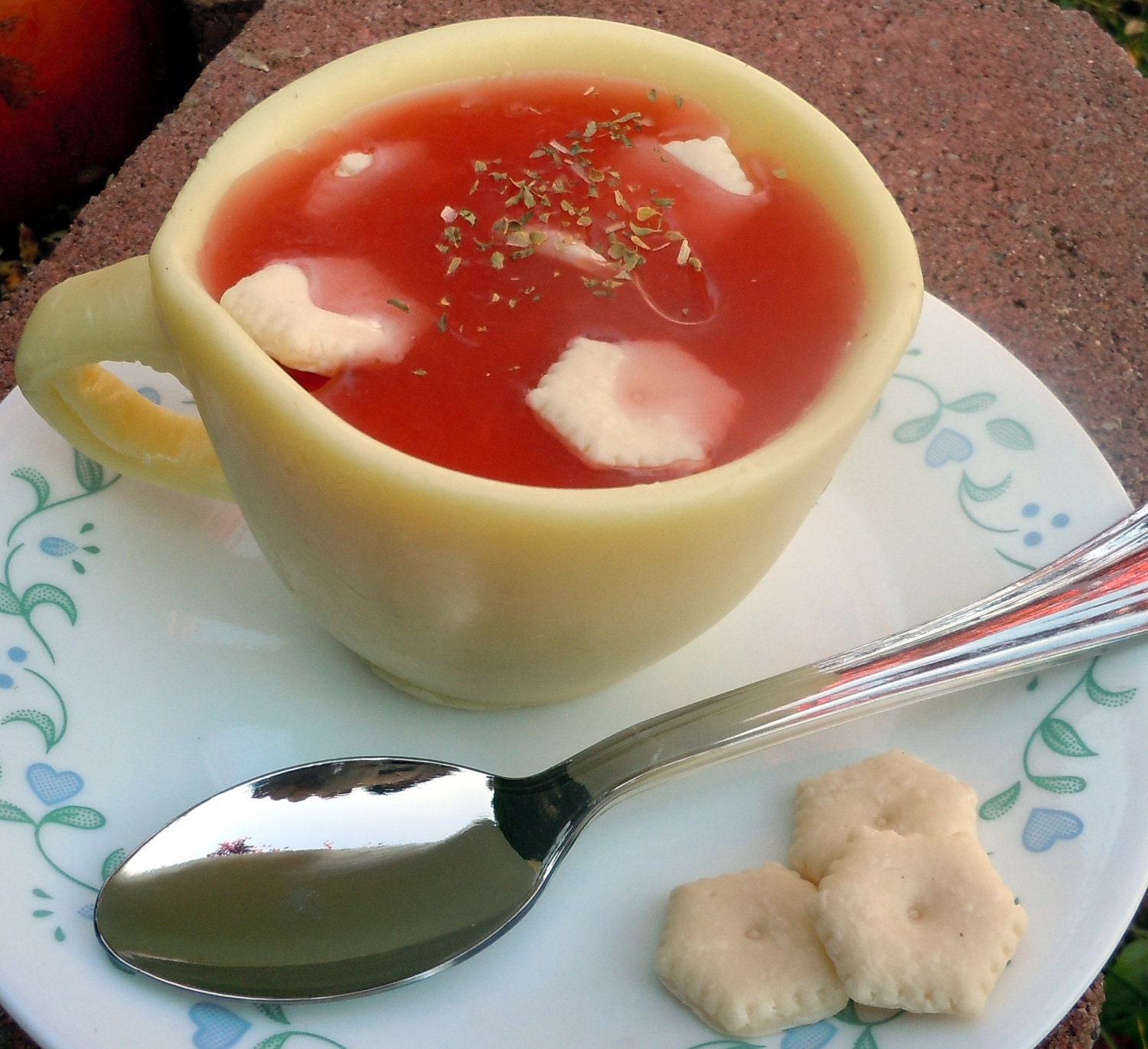 Tomato Soup Vegan Soap - AN AJSWEETSOAP EXCLUSIVE