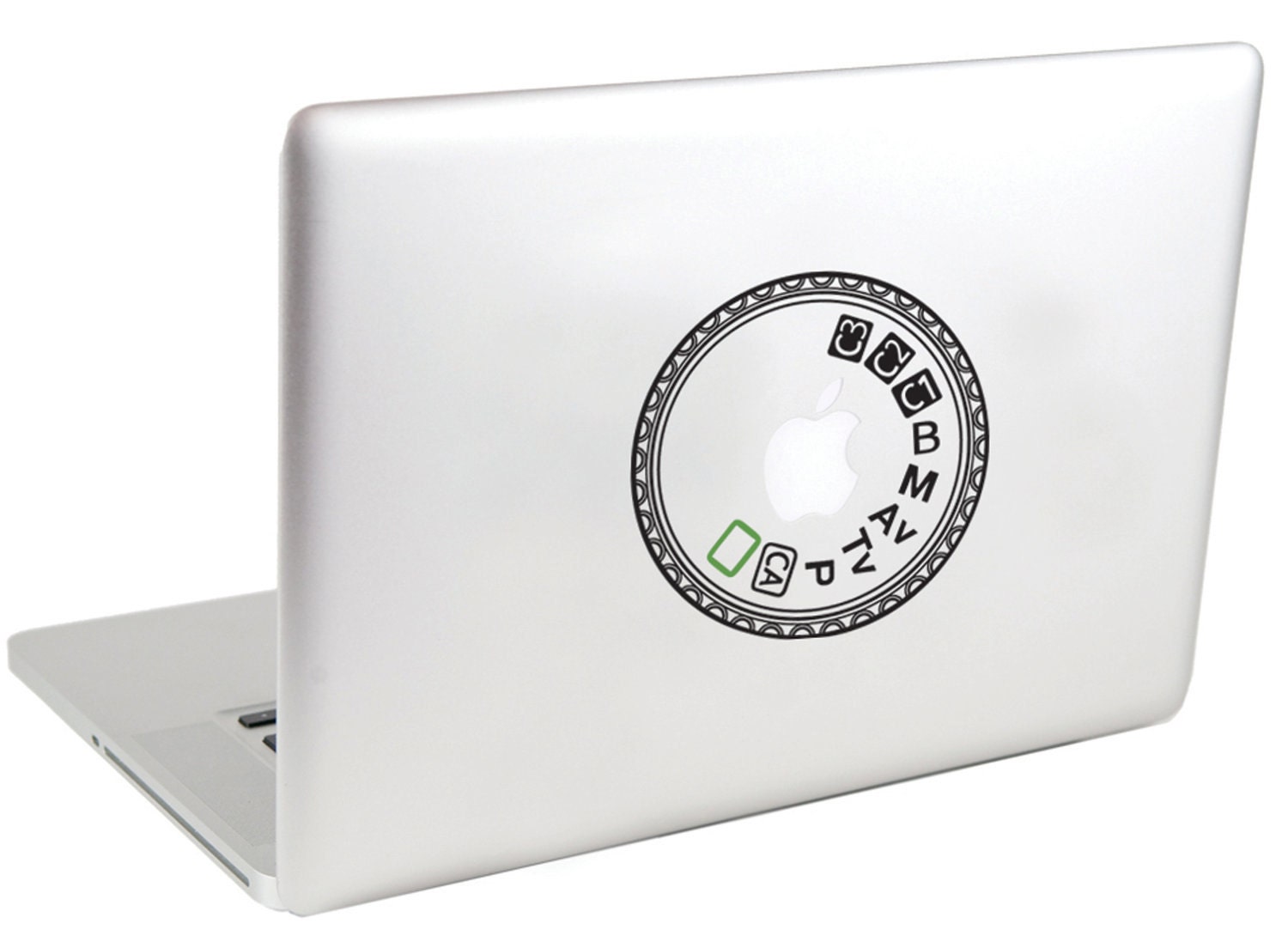 Canon 5D MK II Mode Dial Laptop Decal by Suzie Automatic