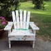 Childs Hand Painted Adirondack Chair with Color Splashes