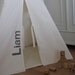 Indoor play teepee - personalised