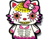 Day of the Dead Hello Kitty Necklace