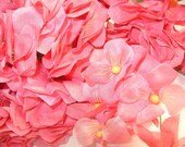 Vintage Millinery Flowers PINK PRIMROSE Fabric Floral Stems Corsage HAT Arrangement Supplies