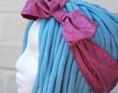 CLEARANCE SALE Retro 1950s style Pink Bow Headband