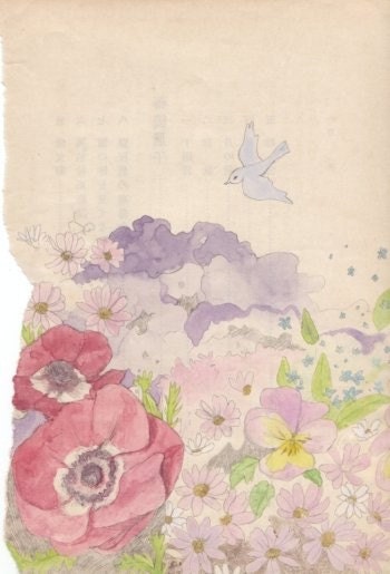 Flower Garden - postcard