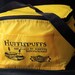Hufflepuff Sandwich Cooler Bag lunch box zippered Lunch sack / CD carrying case / goldenrod yellow