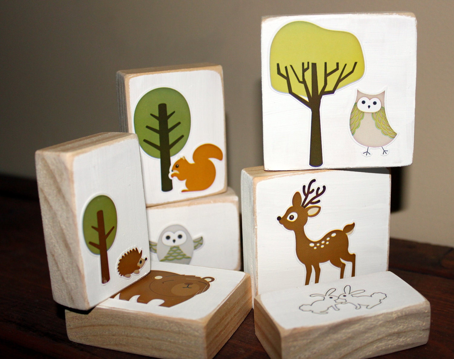 Woodland block set