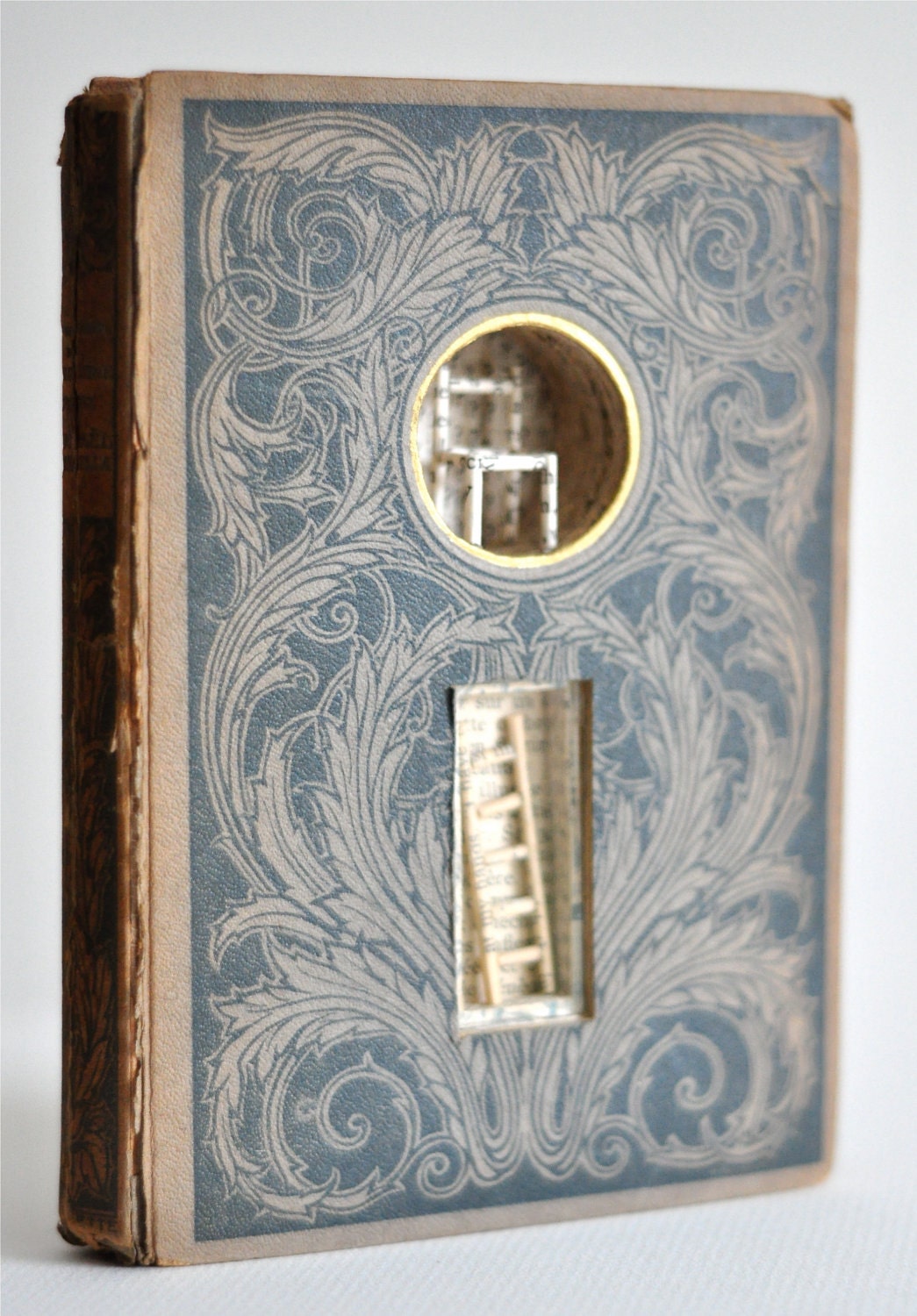the question - book sculpture