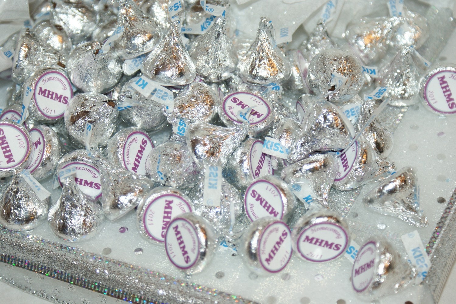 Personalized Hershey Kiss Labels Set of 100 Any Theme Il_170x135