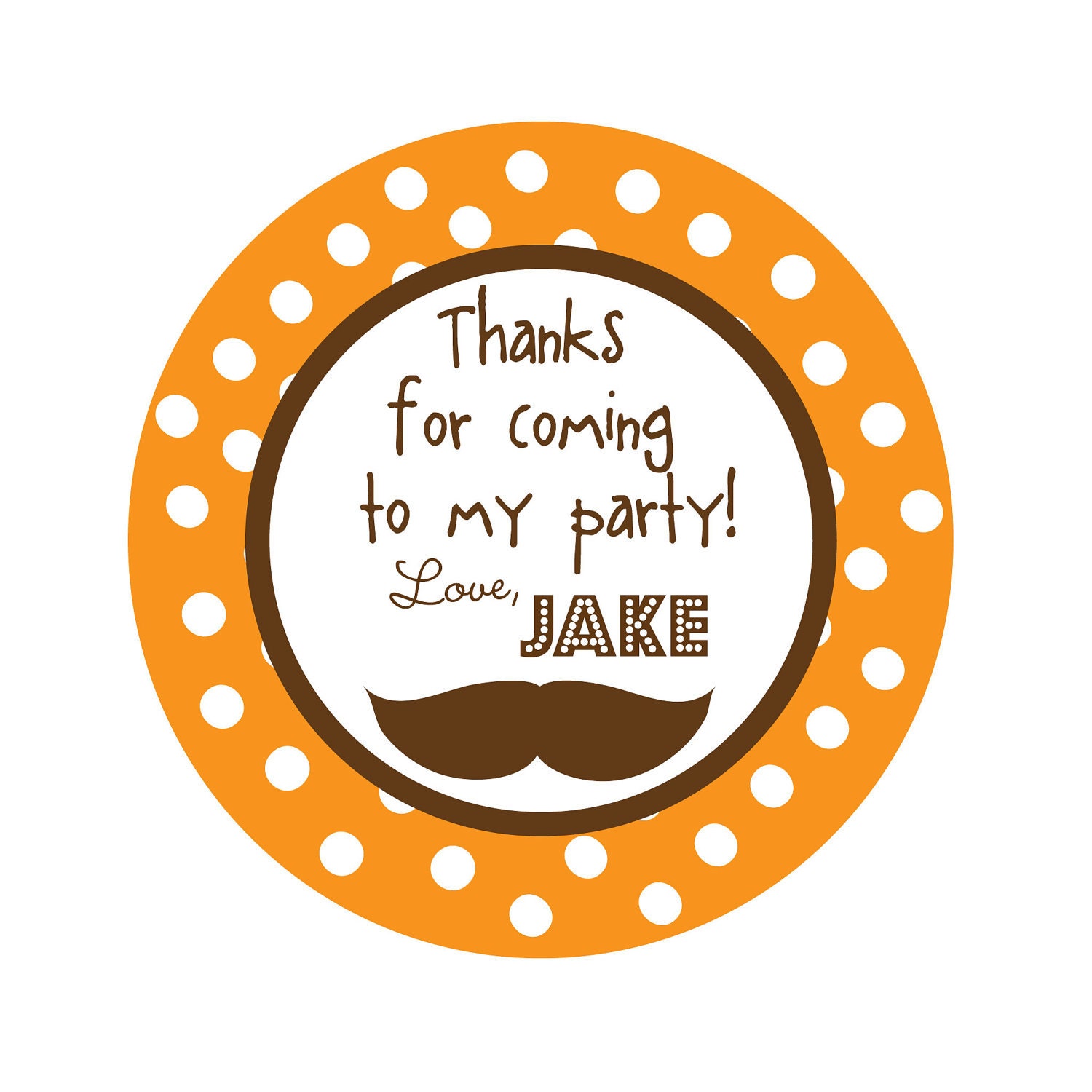 Personalized Stickers,Mustache Sticker, Little Man Party,Treat bag,Birthday, Kids, Party, Favor stickers, Stickers Set of 24 Il_570xn