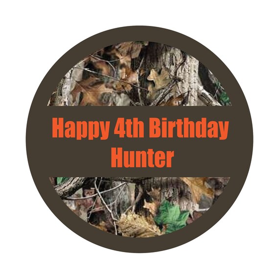 Birthday Stickers Camo, Personalized Stickers, Children, Kids, Party, Favor stickers,Personalized stickers set of 24 Il_570xn