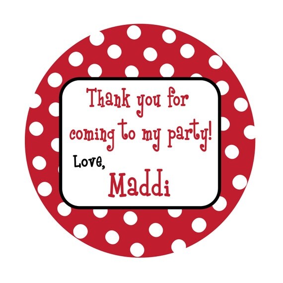 Personalized Stickers, Christmas, Gift, Polka dots, Address Labels, Holiday, Address,Party,Labels, Personalized Stickers Set of 24 Il_570xn