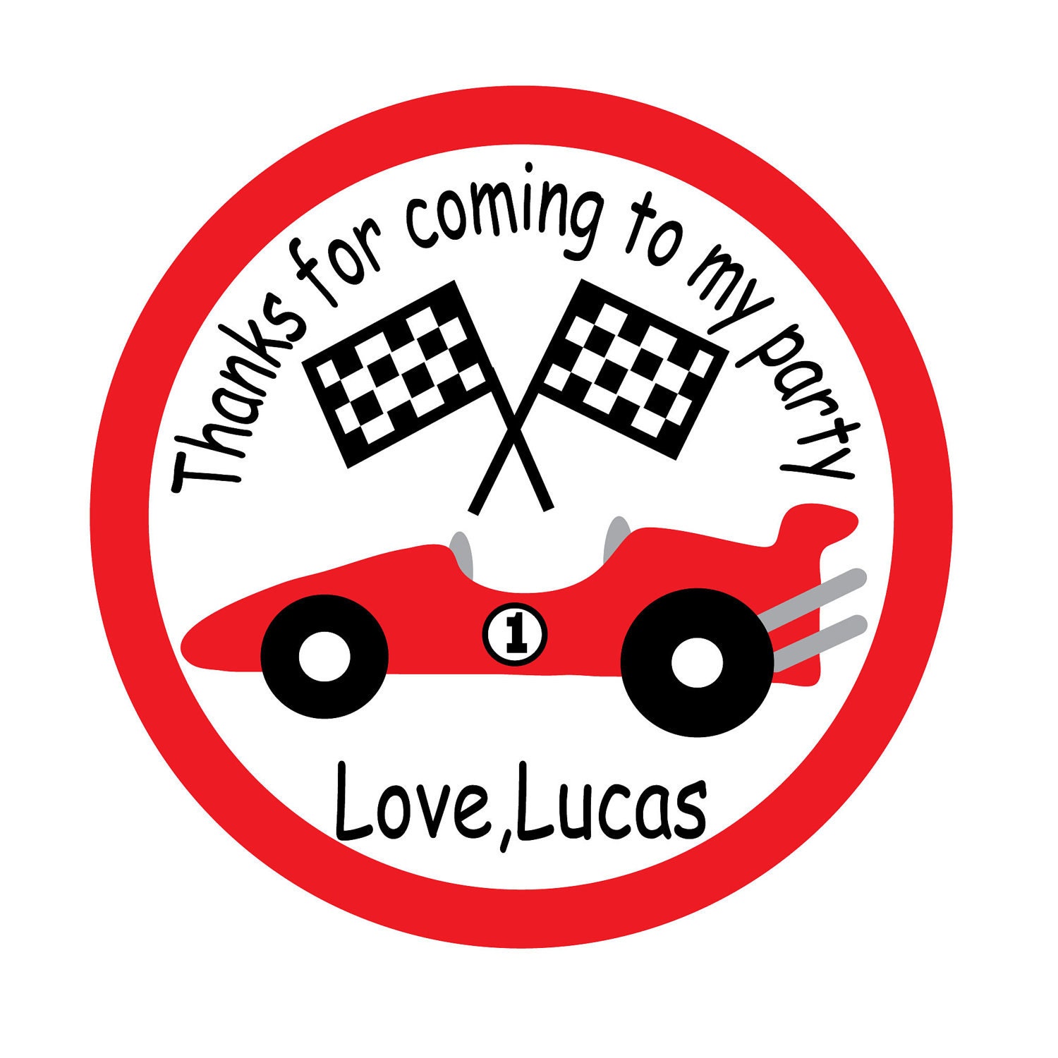 Personalized Stickers,Car,Birthday,Children, Kids,Party, Favor stickers,LabelsTags,Personalized Stickers set of 24 Il_570xn