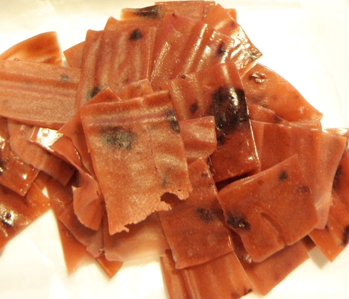 Yogurt Leather / Taffy Bites - Black Cherry - 2 oz. - GREAT for you AND your dog