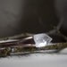 Pyramid Quartz Antique brass adjustable bracelet