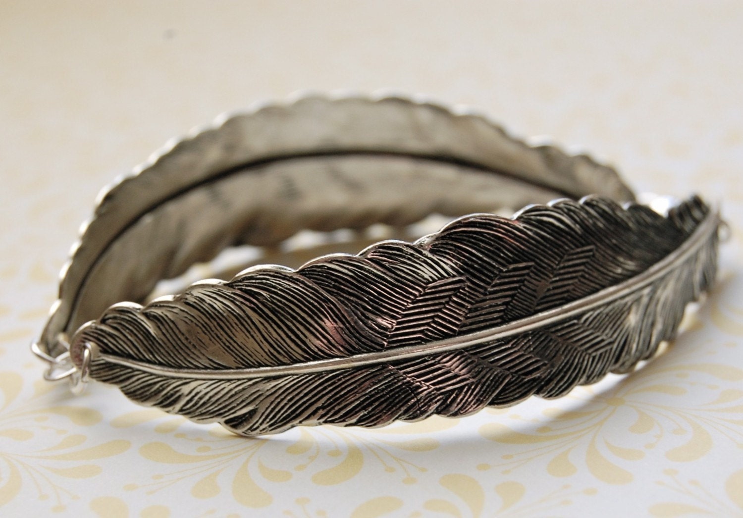 The Feather Bracelet - Sterling Silver