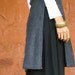 Winter Fleece ASIAN TUNIC-Women's cozy sweater-Empire cut tunic with side slits-Womens clothing