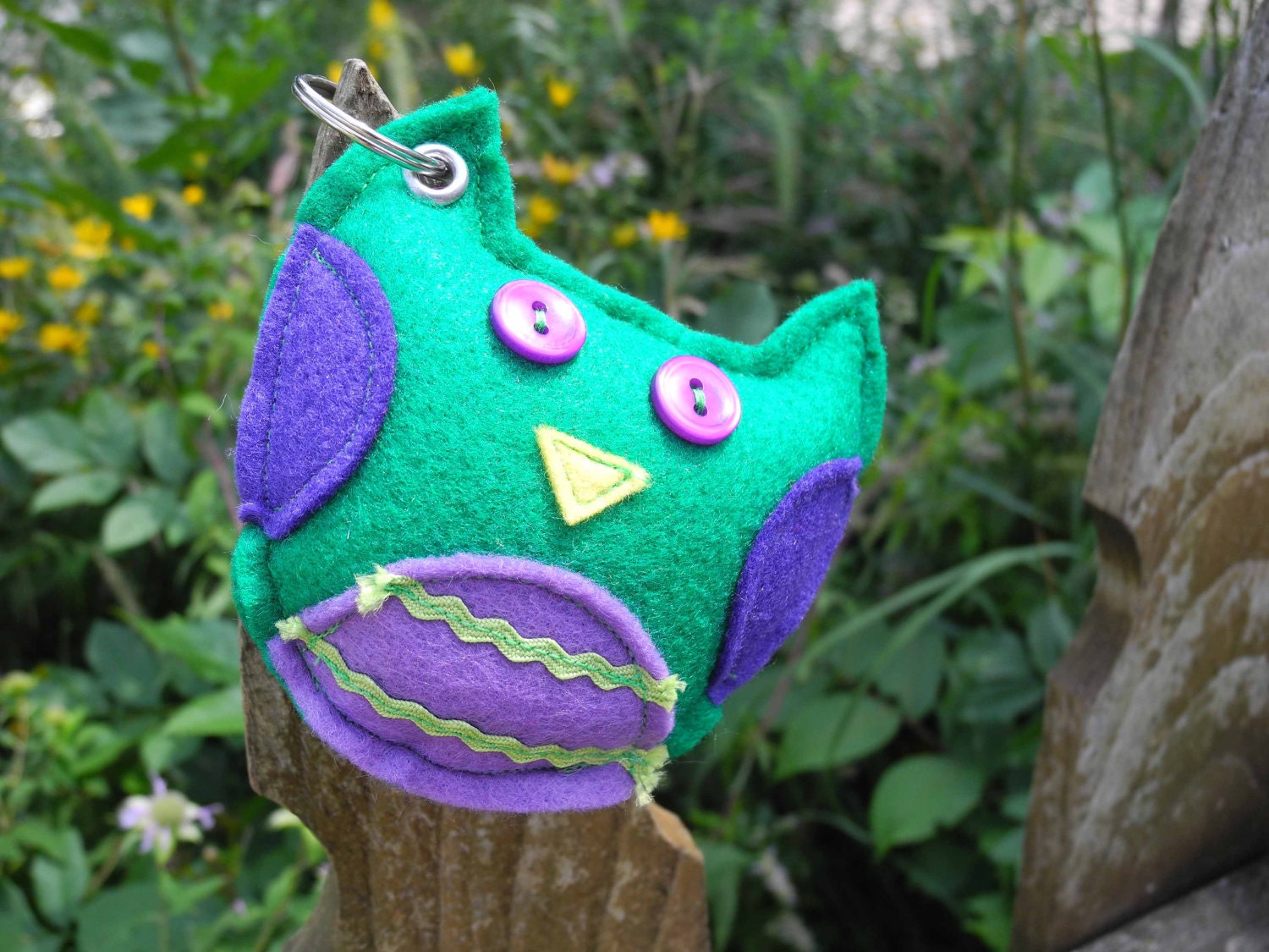 Ambrose, the Owl Keychain