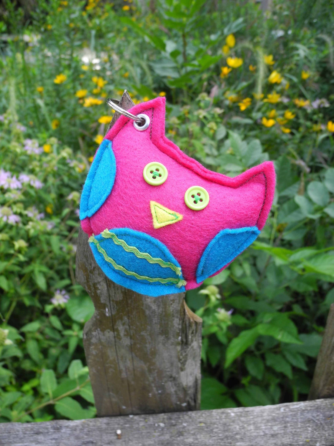 Isis, the Owl Keychain