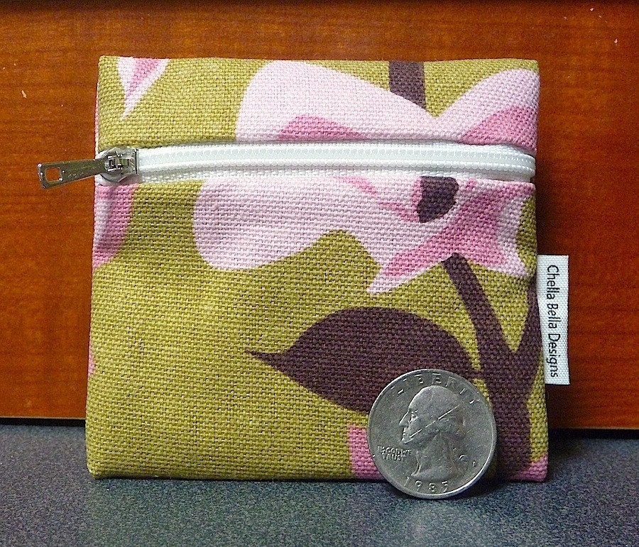 Tiny Coin Purse - Pink Lily's