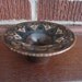 Vintage Mid Century Modern Arabia Finland Pottery Candle Holder Signed H.L. Ahola