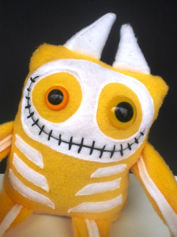 cute skeleton plush