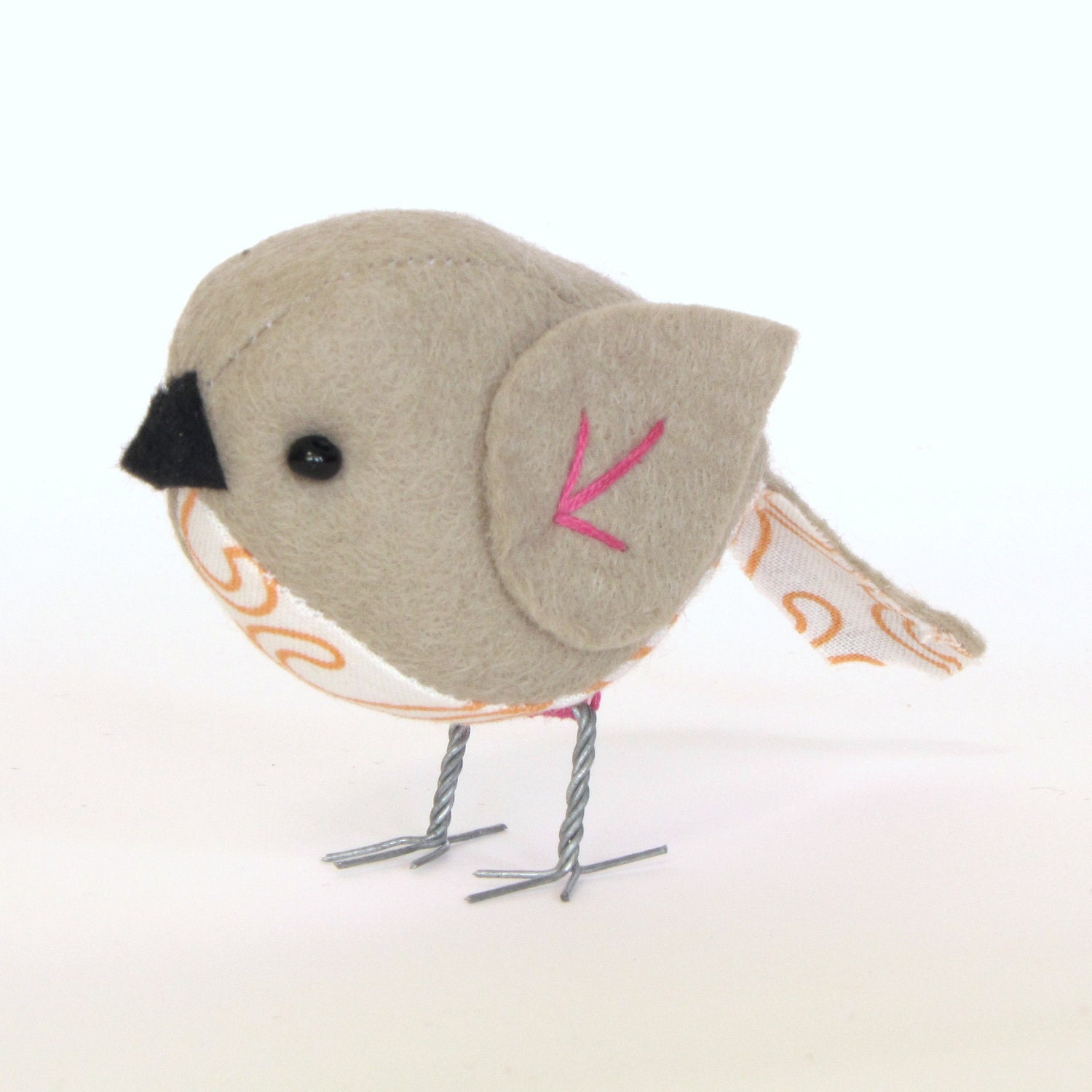 The Fat Sparrow PDF Pattern and Instructions --INSTANT DOWNLOAD--