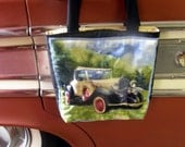 Antique Auto Tote or Purse