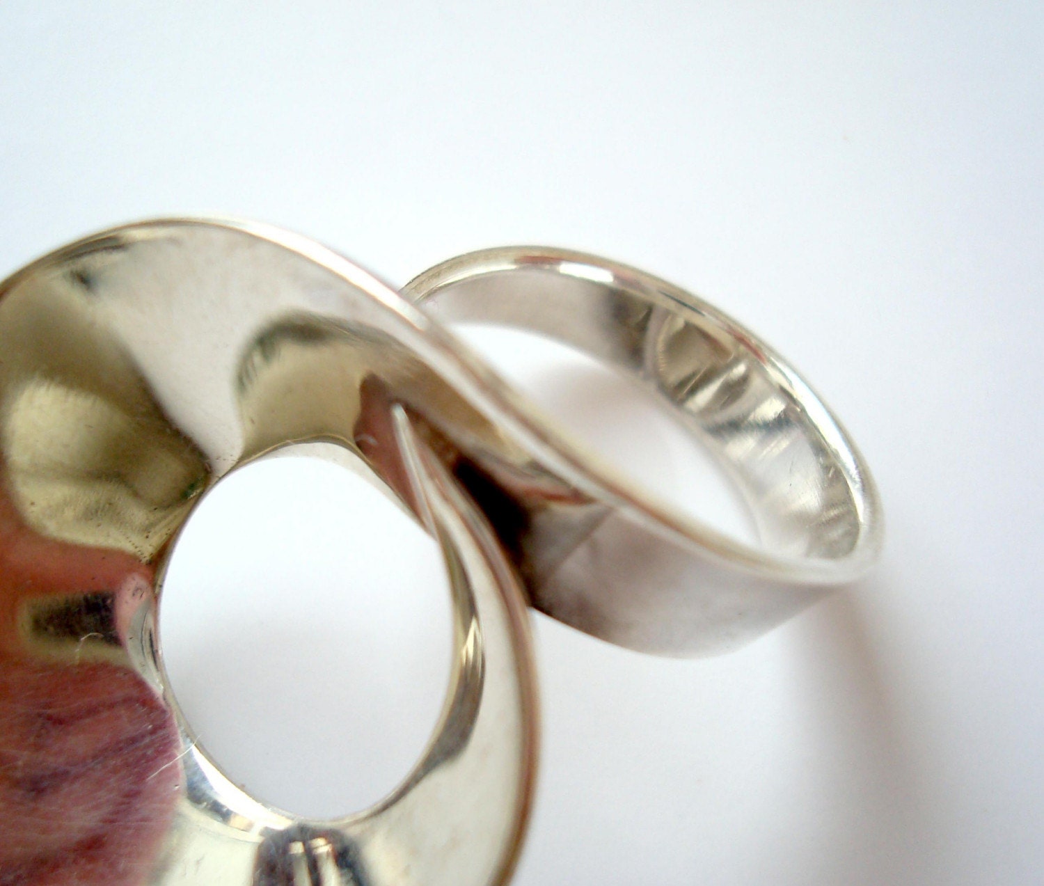Snail - Sterling Silver Ring (Two ways carrying ring)