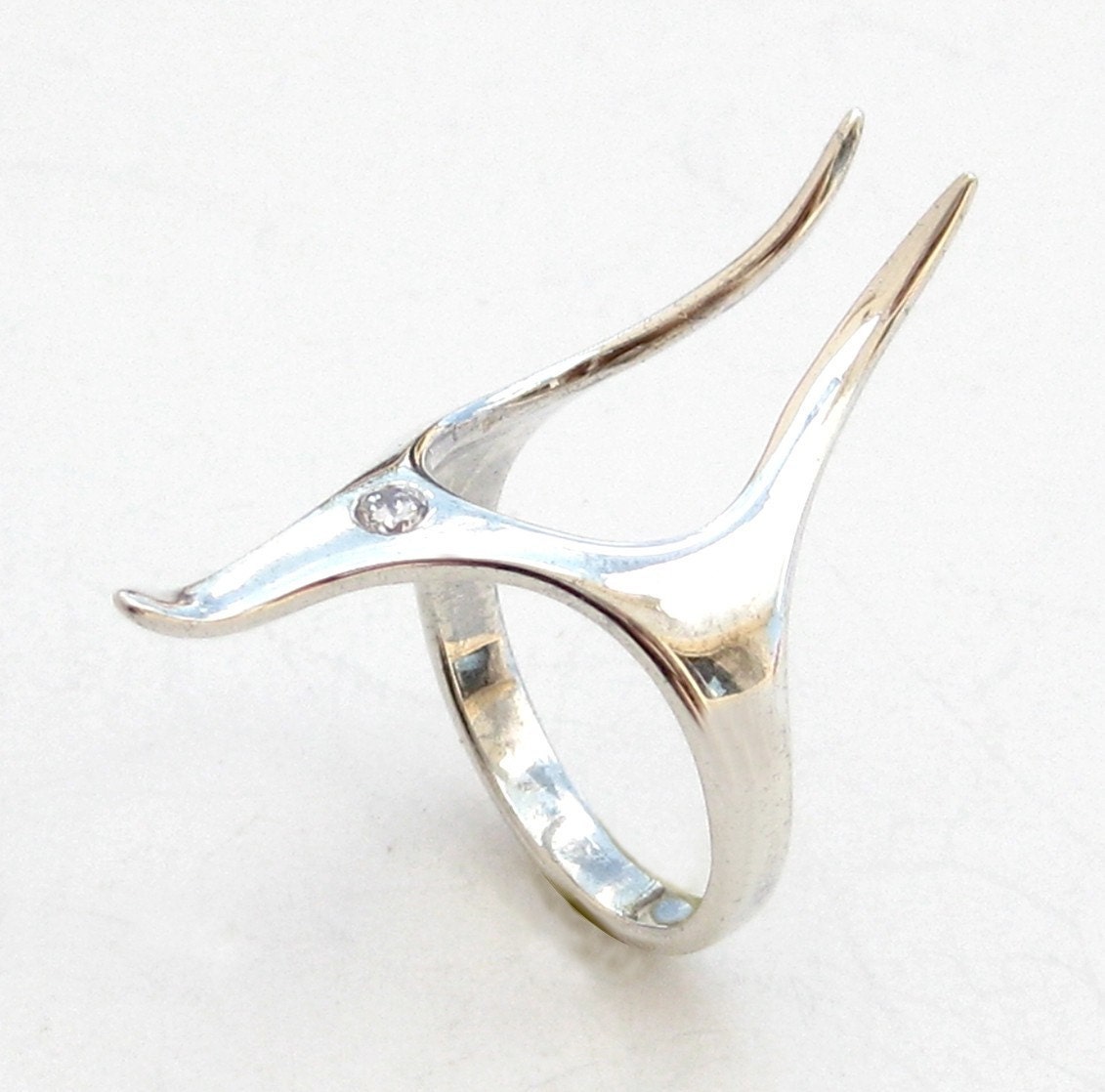 ANUBIS - Earrings - Sterling Silver and Zircons