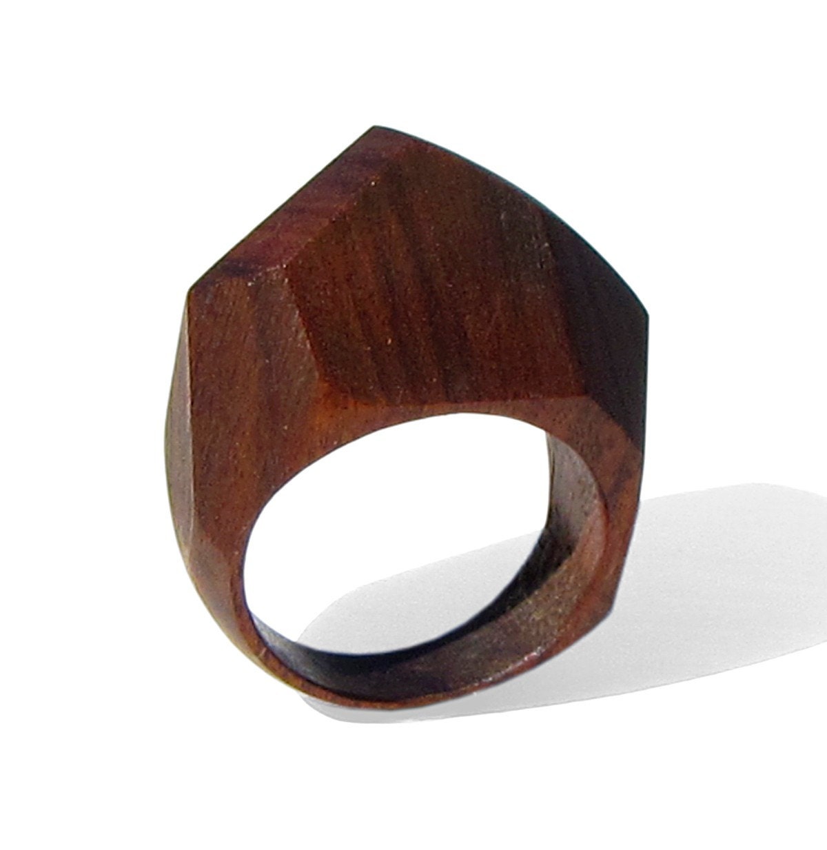 GEM - Palissander wood Ring OOAK