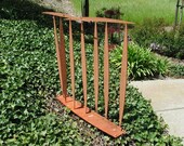 reeds, rust patins steel, welder, recycled material