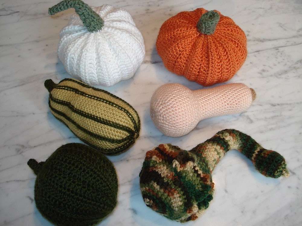 Gourd Mix Crochet Pattern Set