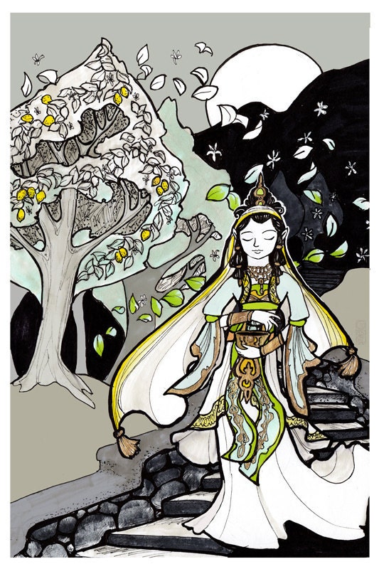 Dream of Lemon Trees - 8x12 Print