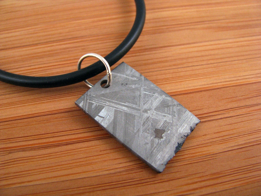 Muonionalusta Iron Meteorite Pendant