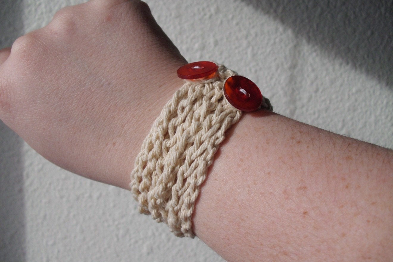Crochet Chain Bracelet