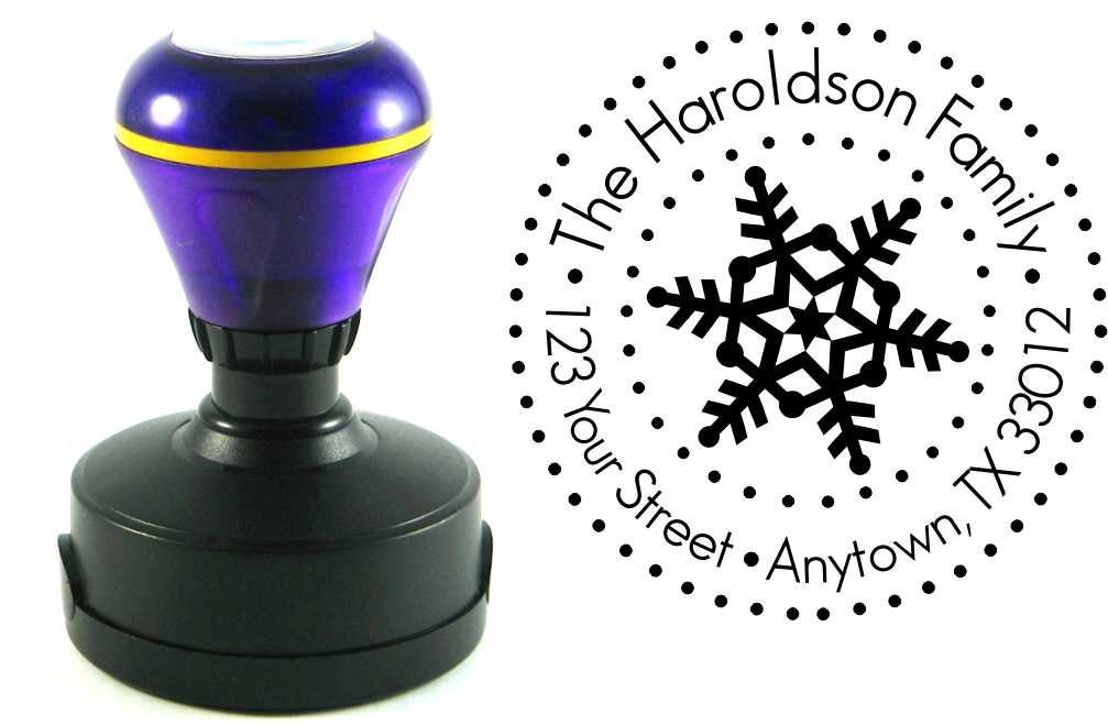 Self inking custom Personalized Return address rubber stamp R09