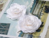 Romantic Ivory Rose Bobby Pins/ Hair Pins
