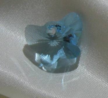 blue swarovski butterfly crystal 18mm
