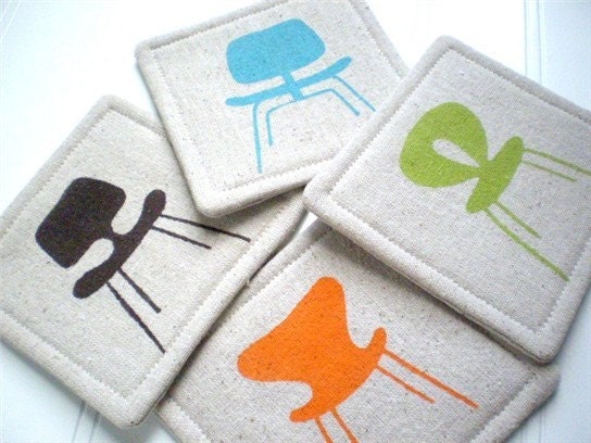 Coasters - Mid Century Modern Chairs