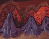 Over the Next Hill - original painting