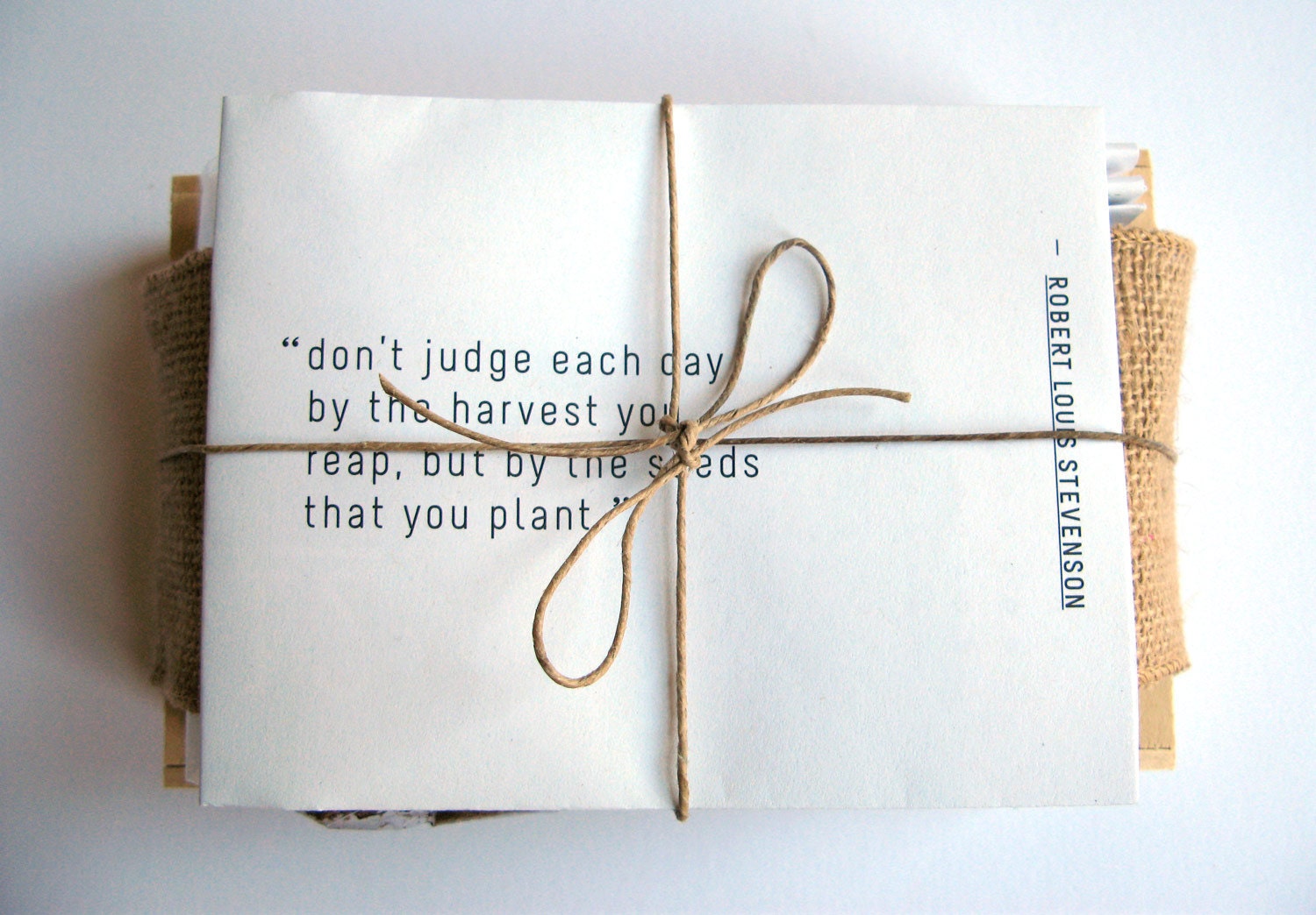 Heirloom Seed Kit in Wooden Box