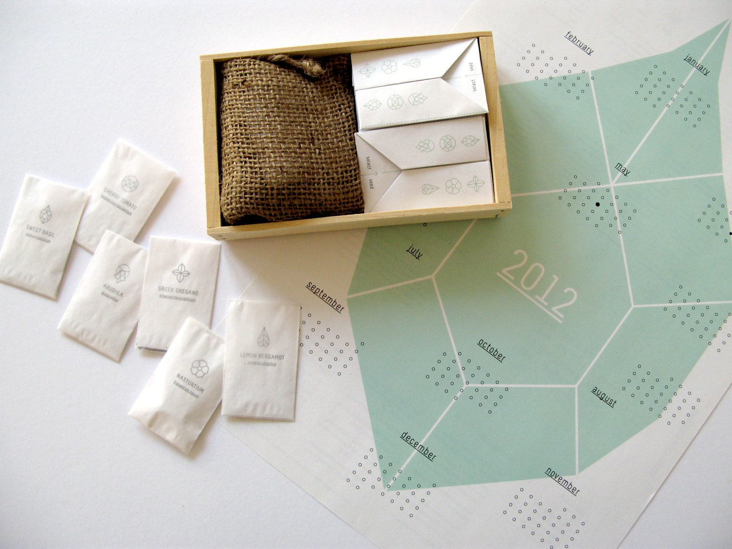 Heirloom Seed Kit in Paper Envelopes