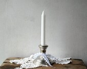 Vintage Silver Candlestick Holder