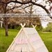 Children's A-Frame Ruffle Tent by Teepee and Tent