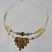 Eat Pray Love - Handmade Brown Tiger Eye Necklace